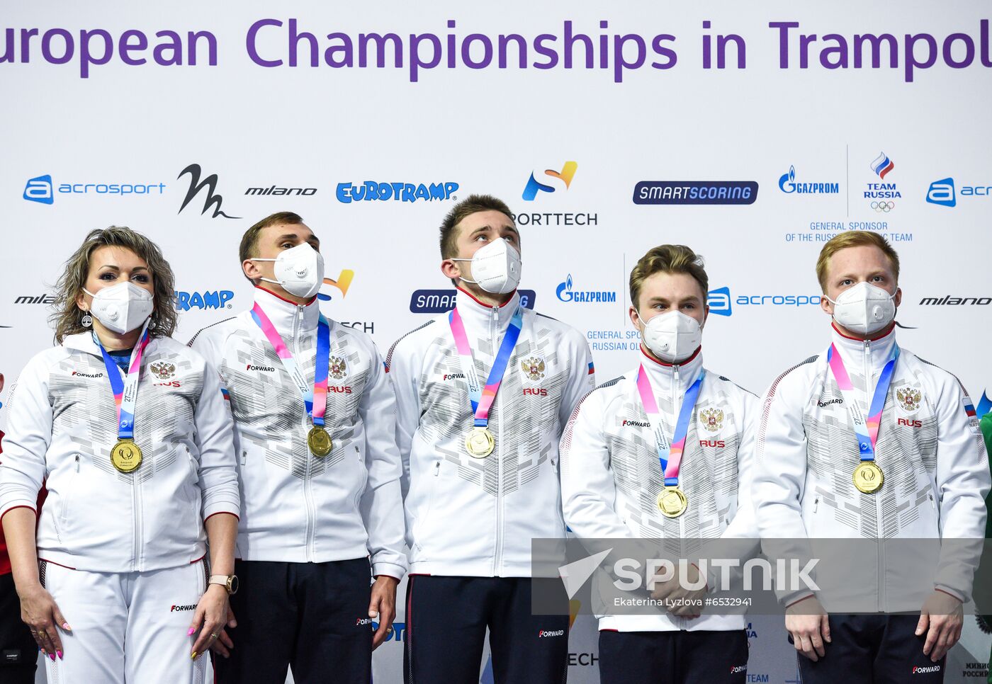 Russia Trampoline Gymnastics European Championships