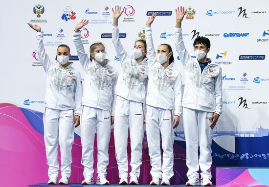 Russia Trampoline Gymnastics European Championships