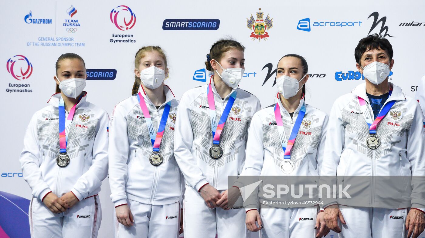 Russia Trampoline Gymnastics European Championships