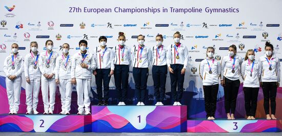 Russia Trampoline Gymnastics European Championships