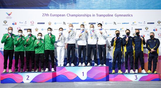 Russia Trampoline Gymnastics European Championships