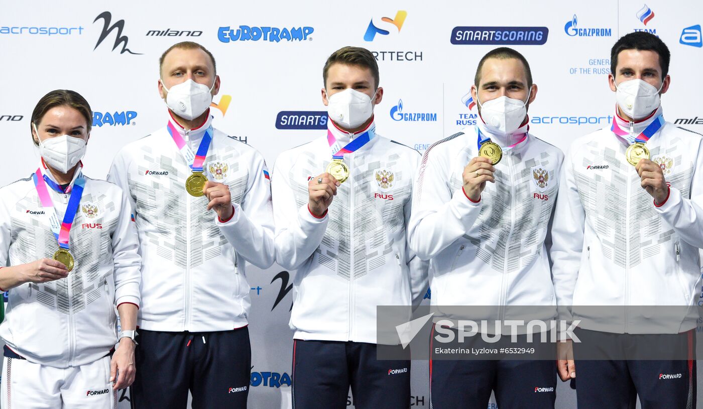 Russia Trampoline Gymnastics European Championships
