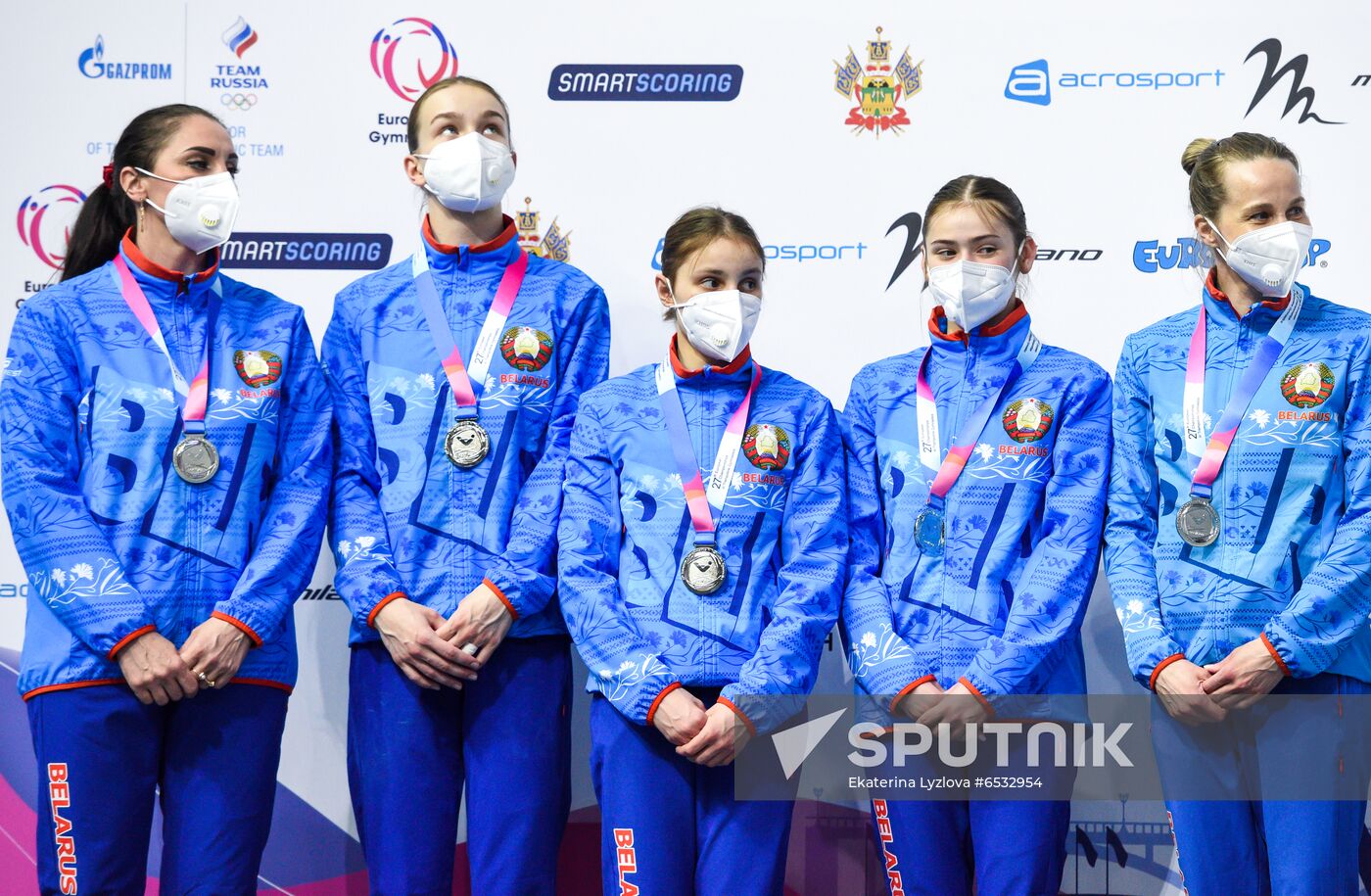 Russia Trampoline Gymnastics European Championships