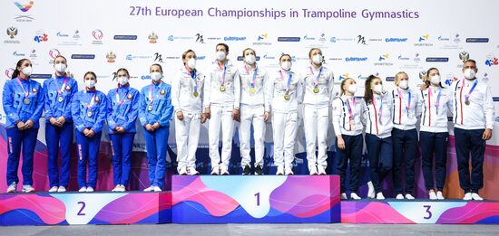 Russia Trampoline Gymnastics European Championships