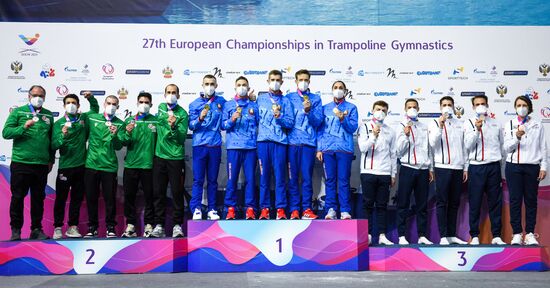 Russia Trampoline Gymnastics European Championships
