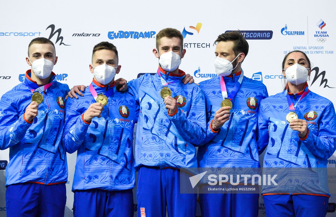 Russia Trampoline Gymnastics European Championships