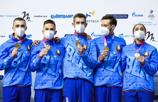 Russia Trampoline Gymnastics European Championships