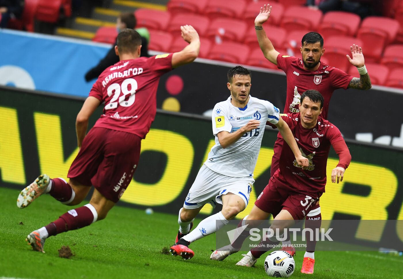 Russia Soccer Premier-League Rubin - Dynamo