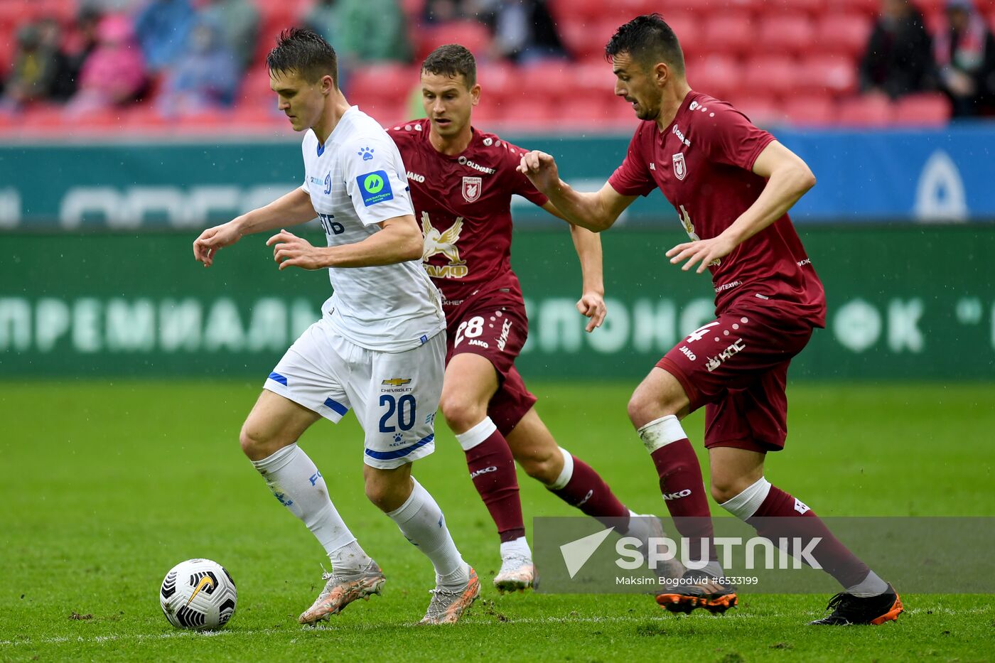 Russia Soccer Premier-League Rubin - Dynamo