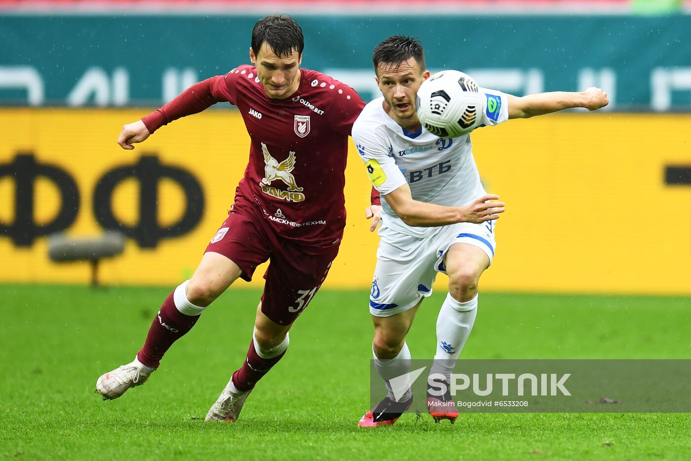 Russia Soccer Premier-League Rubin - Dynamo
