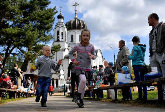Belarus Orthodox Easter Preparations