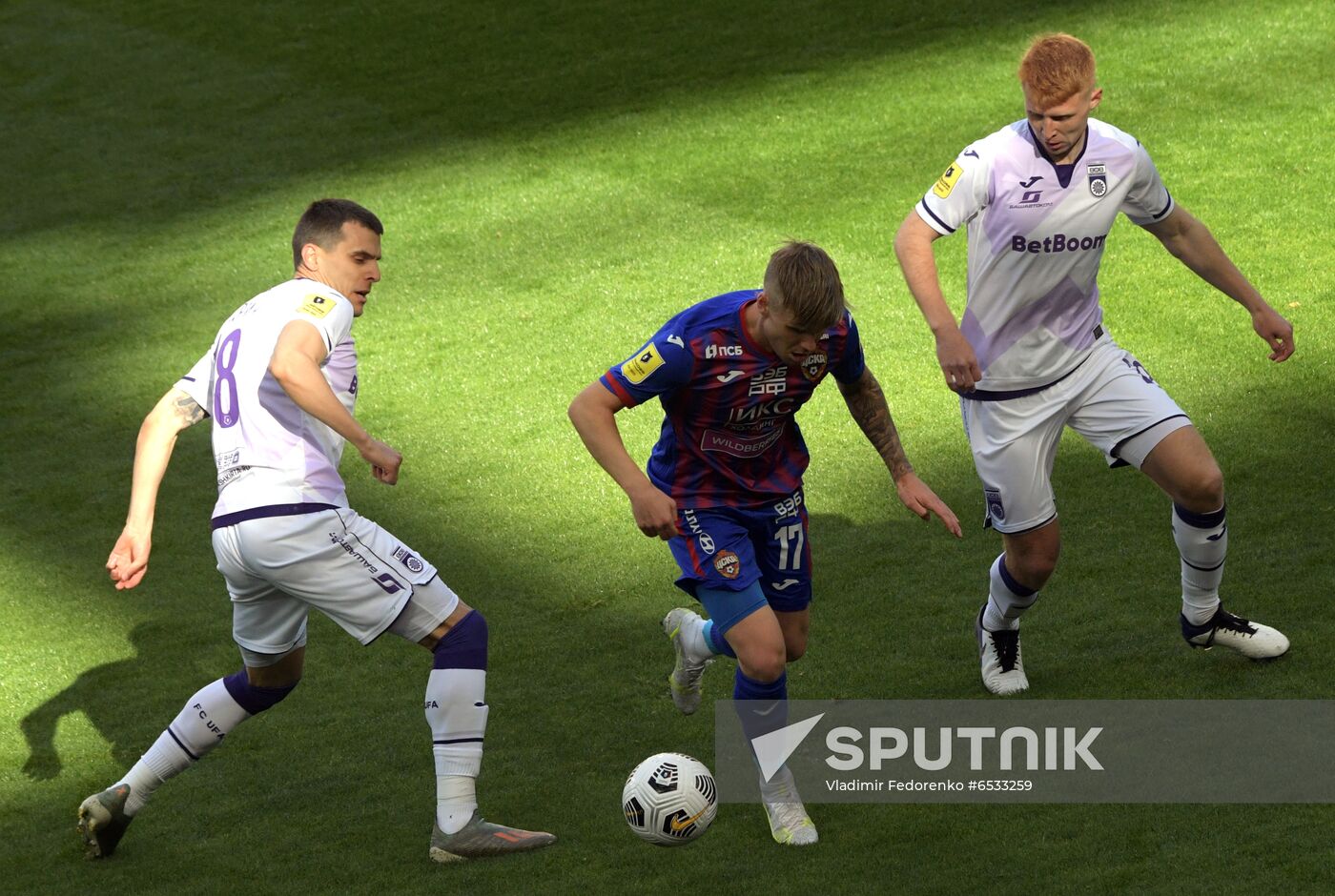 Russia Soccer Premier-League CSKA - Ufa