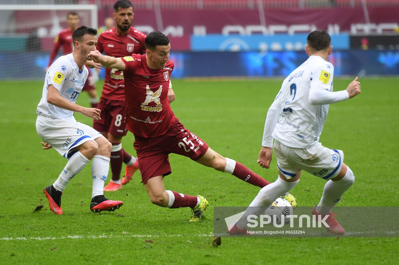 Russia Soccer Premier-League Rubin - Dynamo
