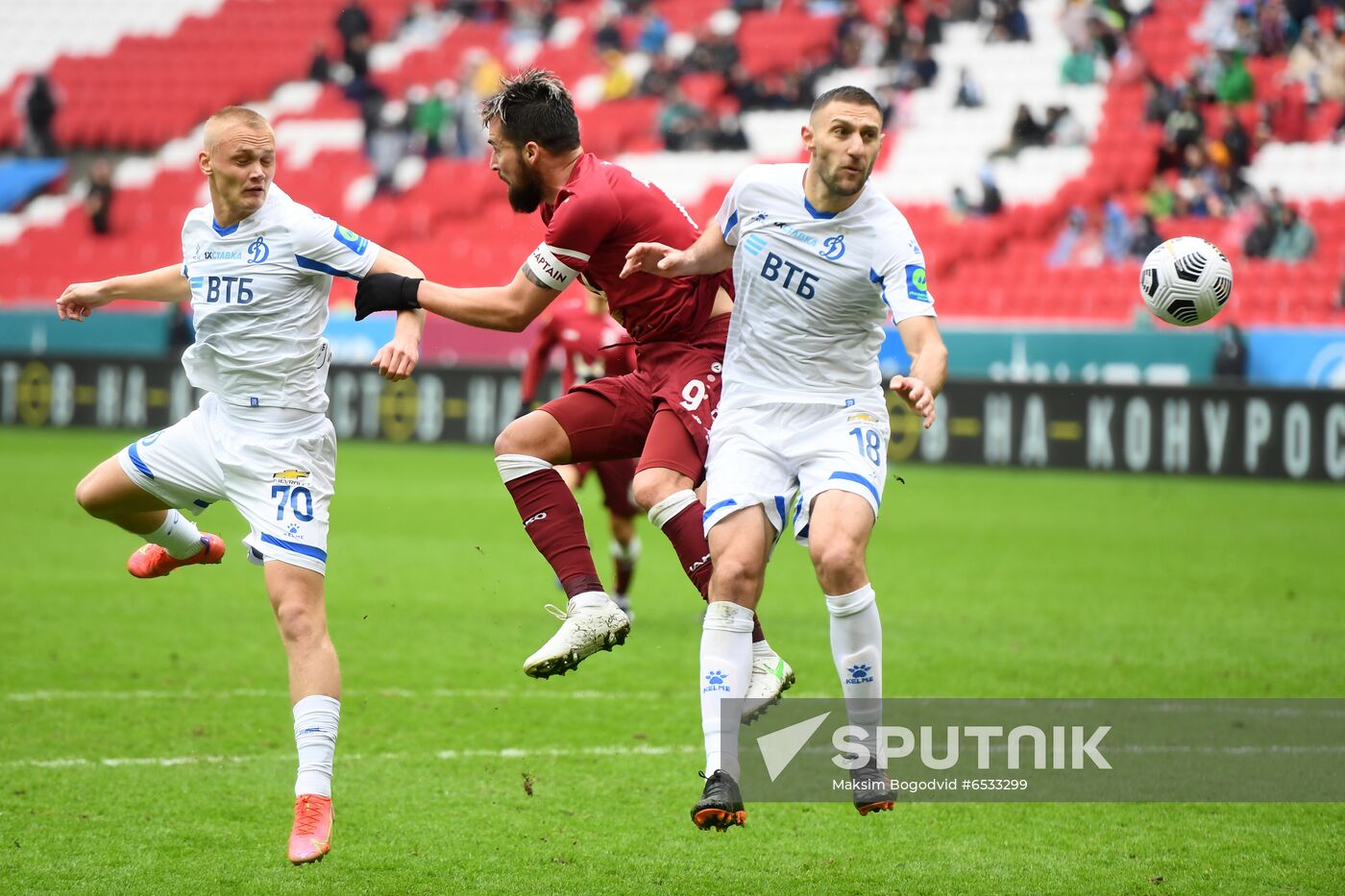 Russia Soccer Premier-League Rubin - Dynamo