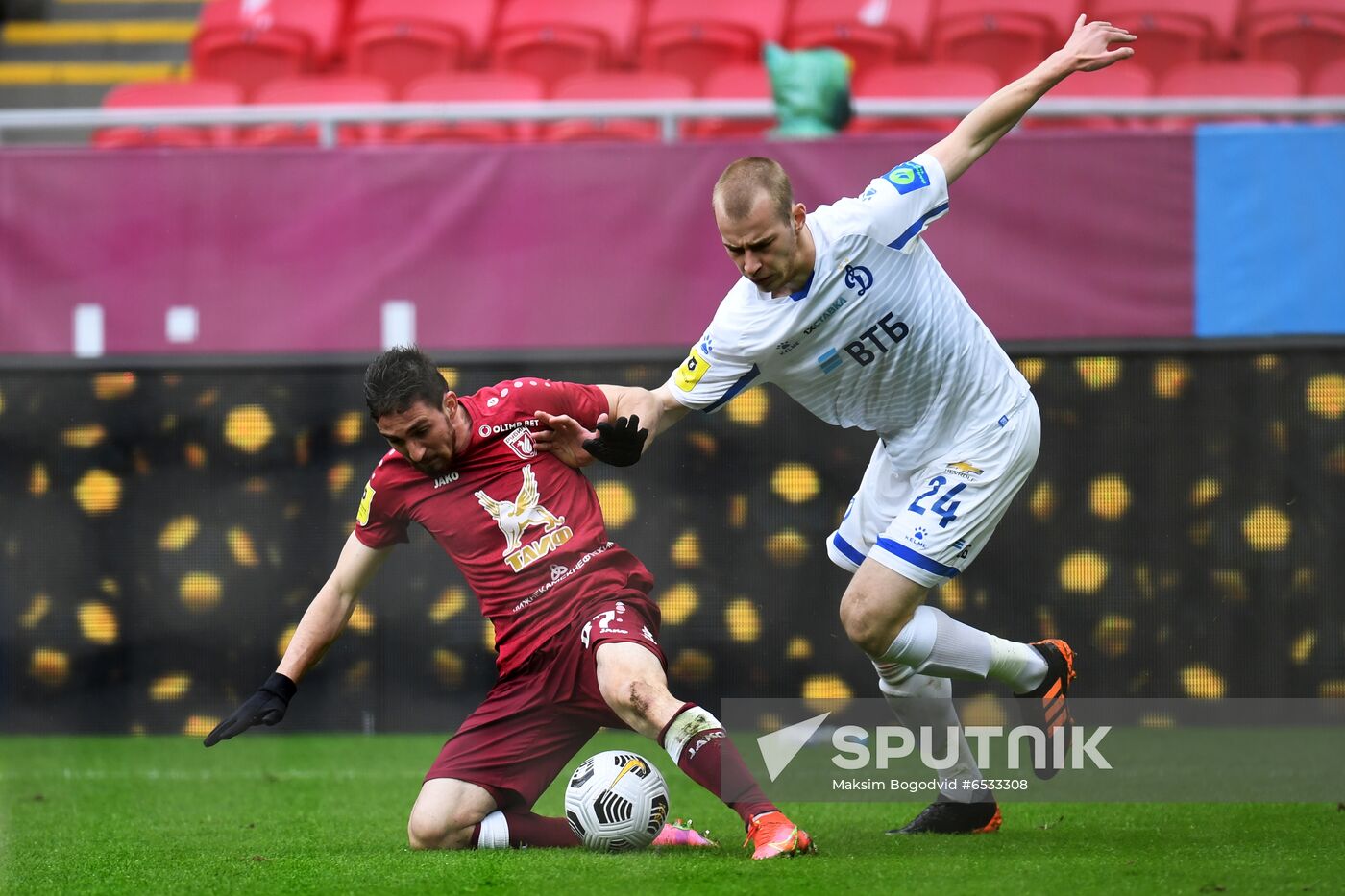 Russia Soccer Premier-League Rubin - Dynamo