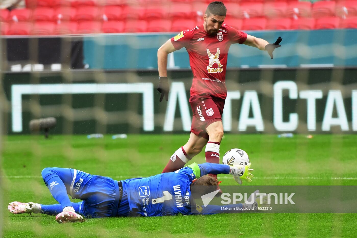 Russia Soccer Premier-League Rubin - Dynamo