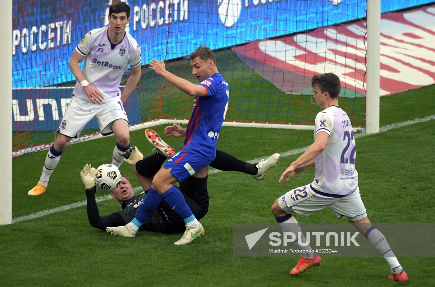 Russia Soccer Premier-League CSKA - Ufa