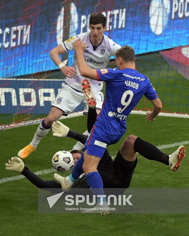 Russia Soccer Premier-League CSKA - Ufa