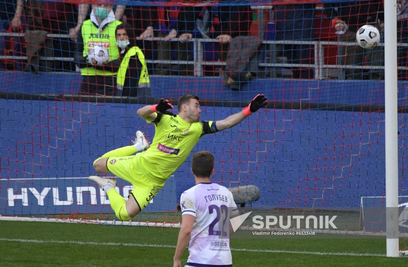 Russia Soccer Premier-League CSKA - Ufa