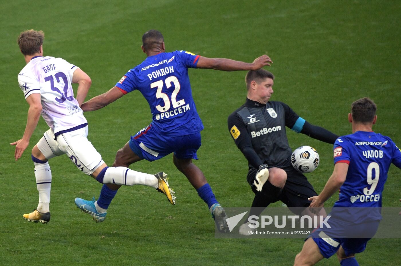 Russia Soccer Premier-League CSKA - Ufa