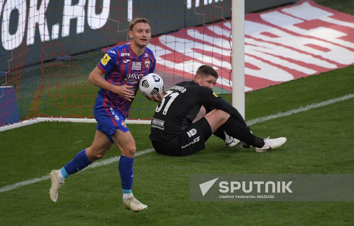 Russia Soccer Premier-League CSKA - Ufa