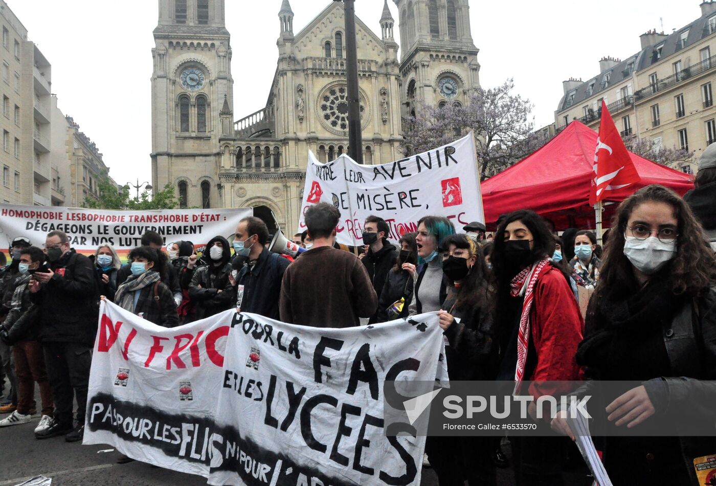 France May Day Protest