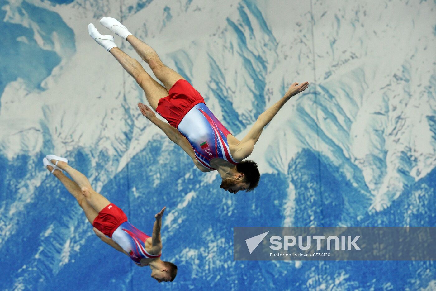 Russia Trampoline Gymnastics European Championships