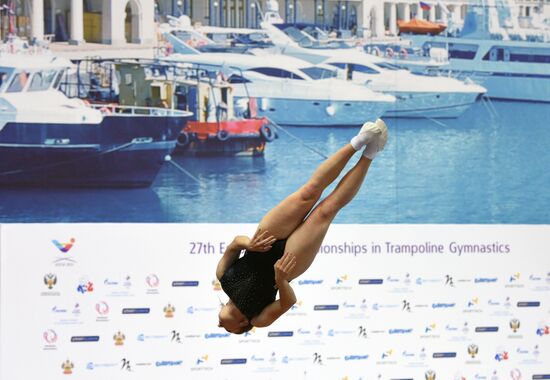 Russia Trampoline Gymnastics European Championships