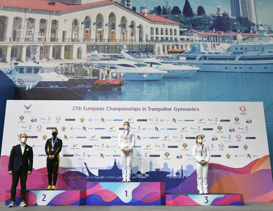 Russia Trampoline Gymnastics European Championships