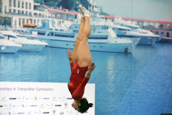 Russia Trampoline Gymnastics European Championships