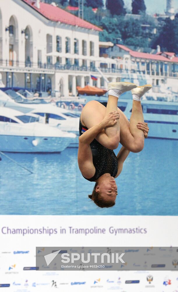 Russia Trampoline Gymnastics European Championships