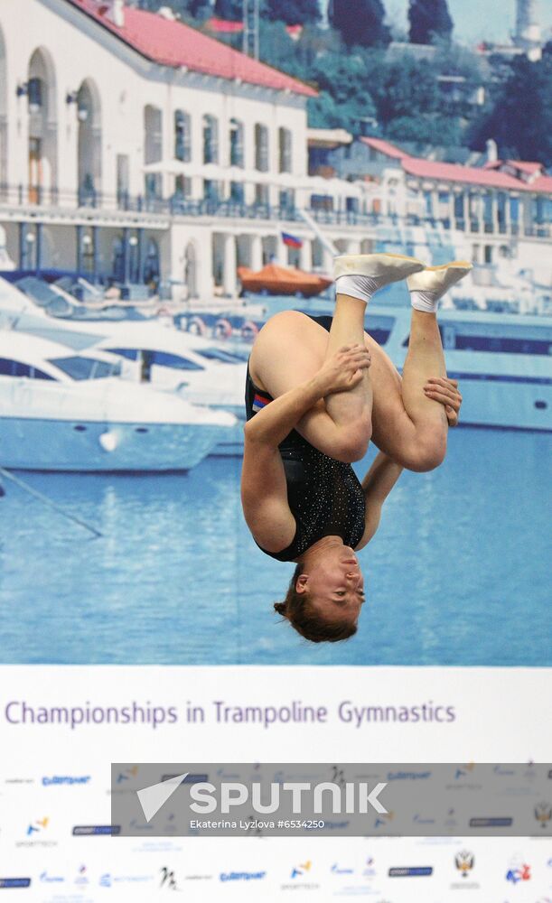 Russia Trampoline Gymnastics European Championships