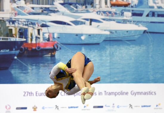 Russia Trampoline Gymnastics European Championships