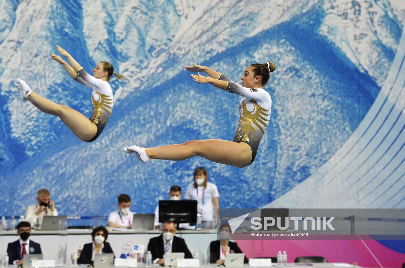 Russia Trampoline Gymnastics European Championships