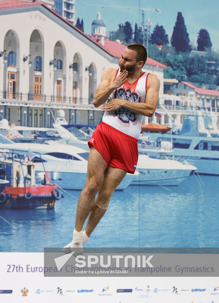 Russia Trampoline Gymnastics European Championships