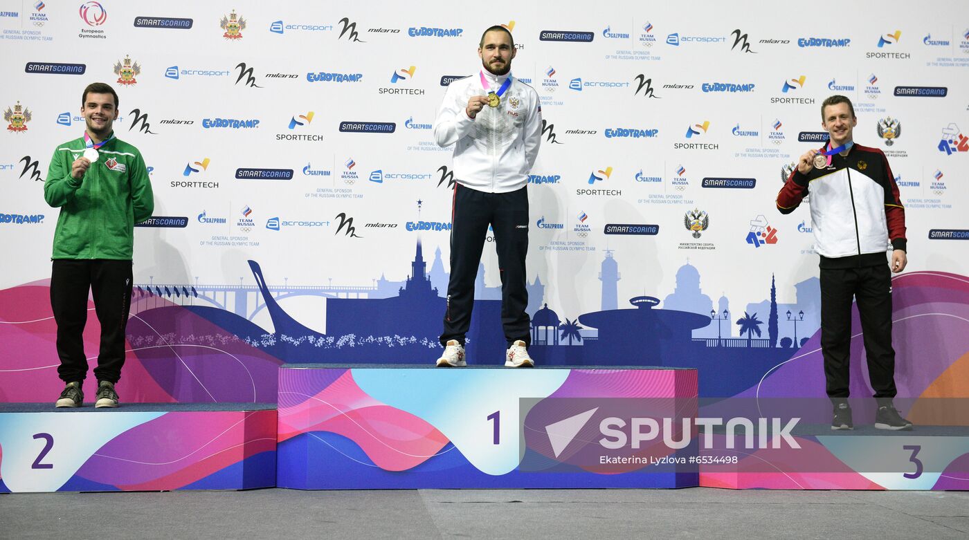 Russia Trampoline Gymnastics European Championships