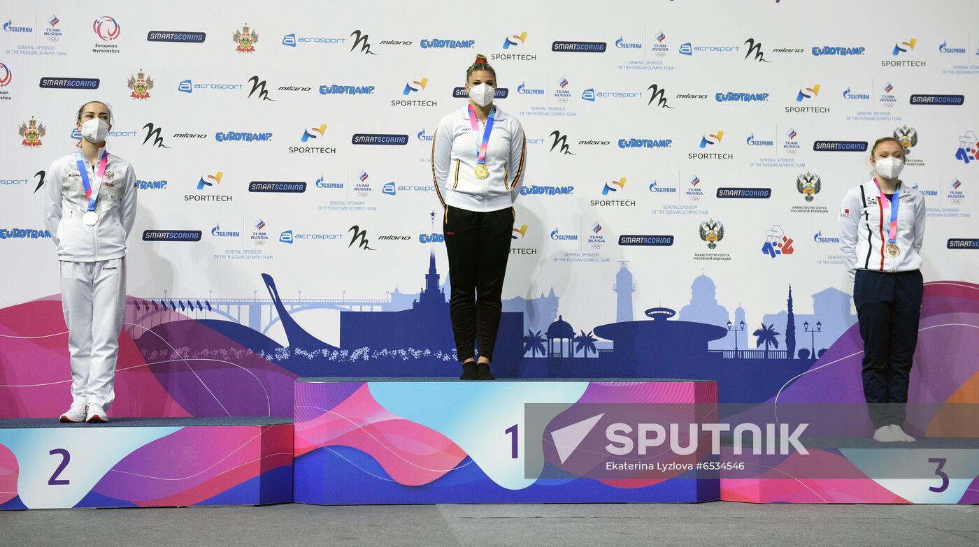 Russia Trampoline Gymnastics European Championships