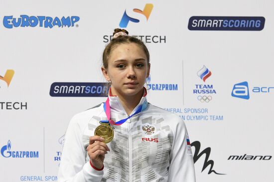 Russia Trampoline Gymnastics European Championships