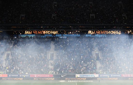 Russia Soccer Premier League Zenit Championship