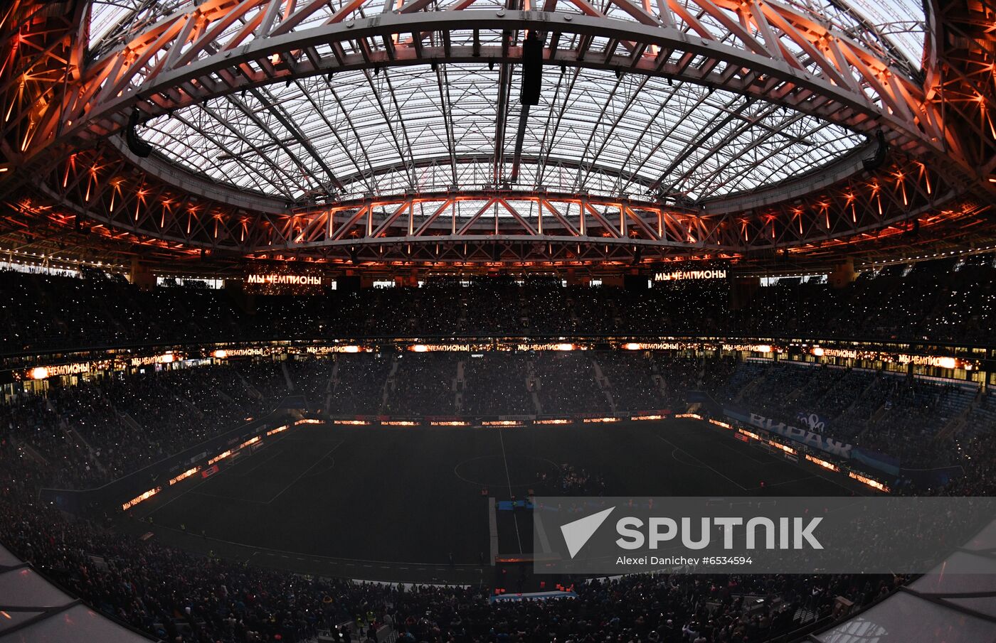 Russia Soccer Premier League Zenit Championship