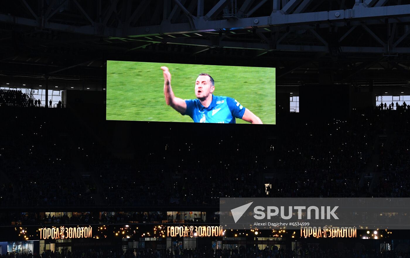 Russia Soccer Premier League Zenit Championship