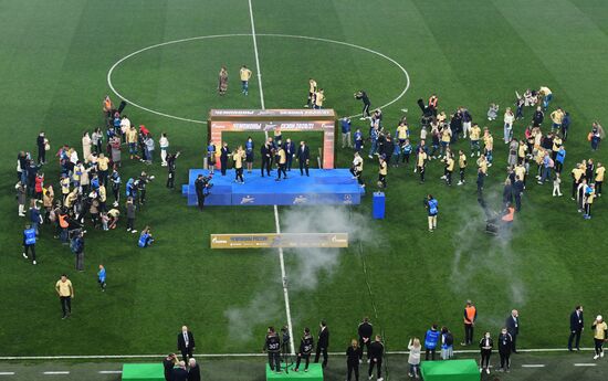 Russia Soccer Premier League Zenit Championship