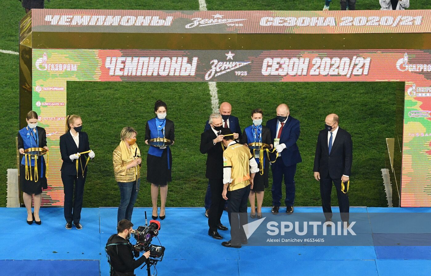 Russia Soccer Premier League Zenit Championship