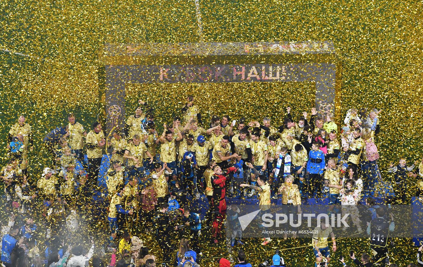 Russia Soccer Premier League Zenit Championship