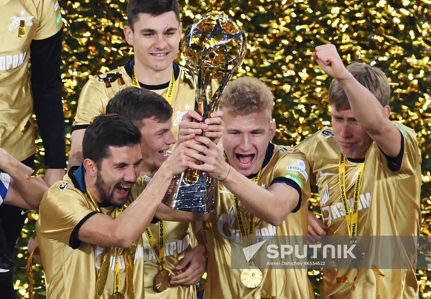 Russia Soccer Premier League Zenit Championship