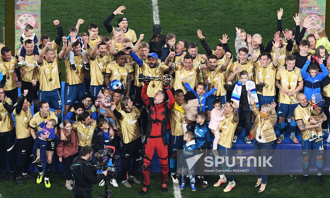 Russia Soccer Premier League Zenit Championship