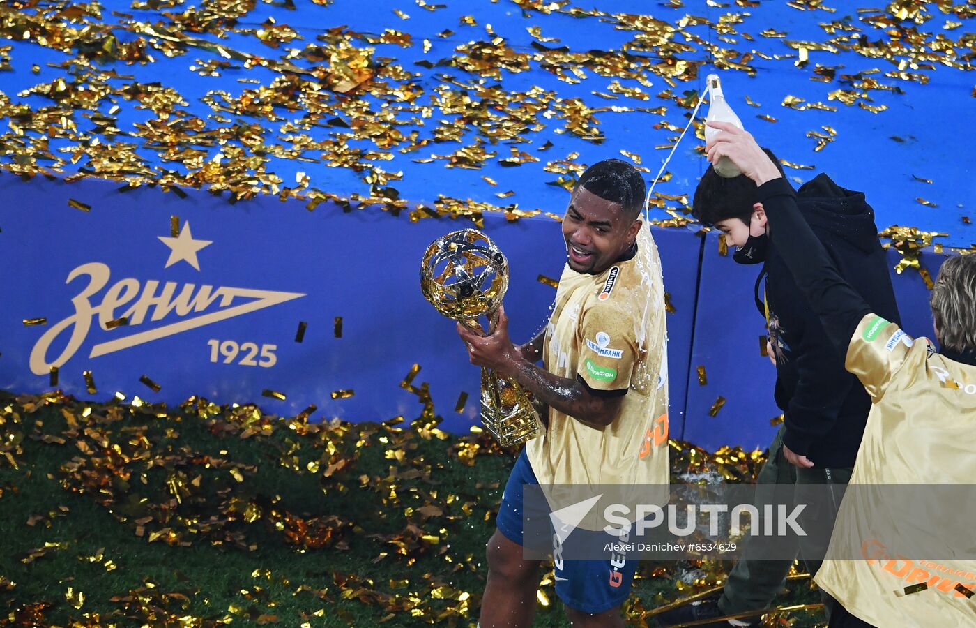 Russia Soccer Premier League Zenit Championship