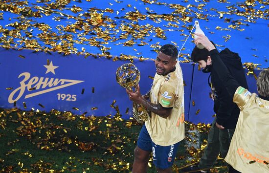Russia Soccer Premier League Zenit Championship