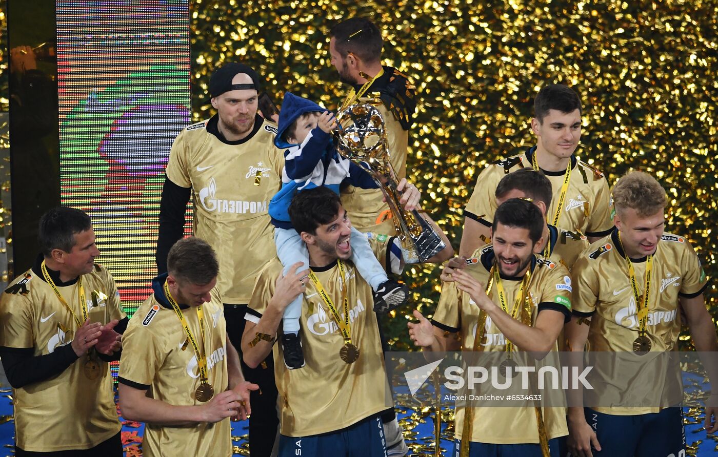 Russia Soccer Premier League Zenit Championship