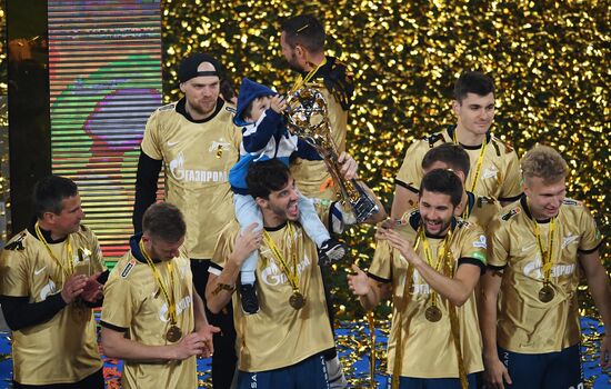 Russia Soccer Premier League Zenit Championship